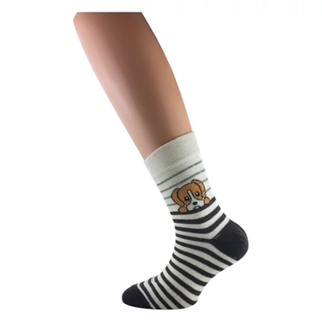 Gyerek zokni - Beagle mintás