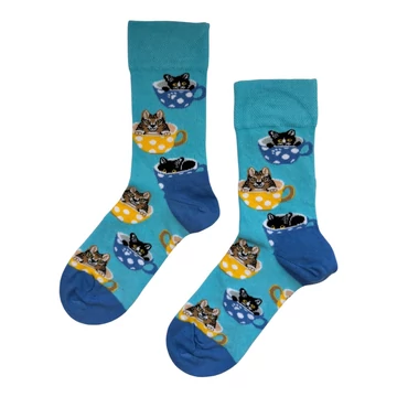 Klasszik zokni- Cica