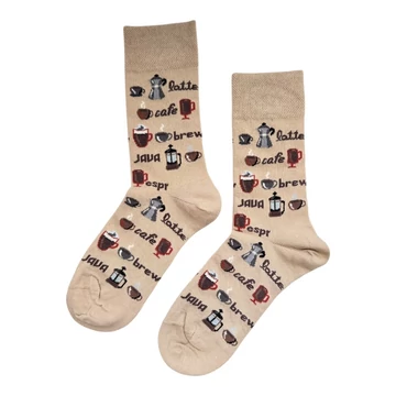 Klasszik zokni- Latte