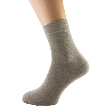 Klasszik zokni - melírozott barna