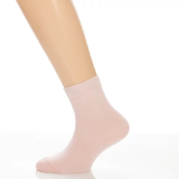 Bébi bokazokni - Rózsaszín egyszínű mintás