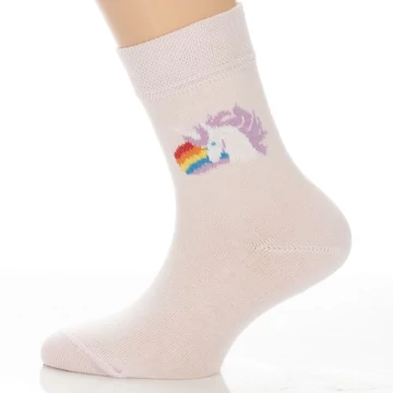 Gyerek zokni - Unikornis mintás