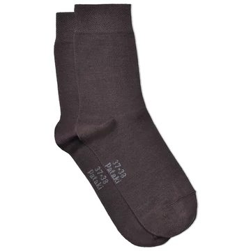 Klasszik zokni - egyszínű barna