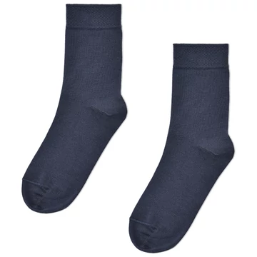 Klasszik zokni - egyszínű grafitszürke