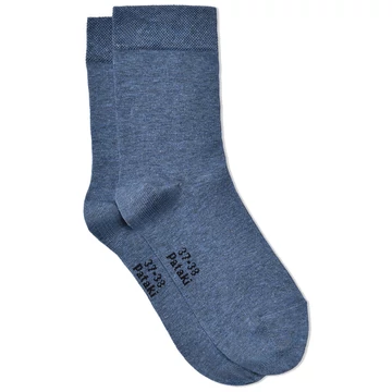 Klasszik zokni - melírozott kék