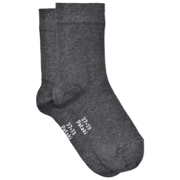 Klasszik zokni - melírozott sötétszürke