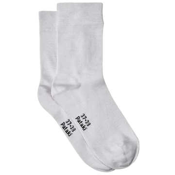 Klasszik zokni - egyszínű világosszürke