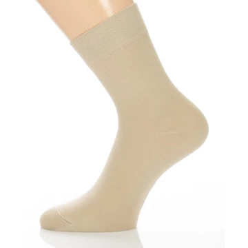 Klasszik zokni - egyszínű bézs