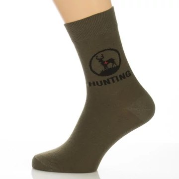 Klasszik zokni - Hunting mintás