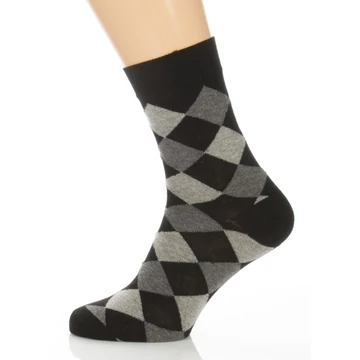 Klasszik zokni - káró mintás