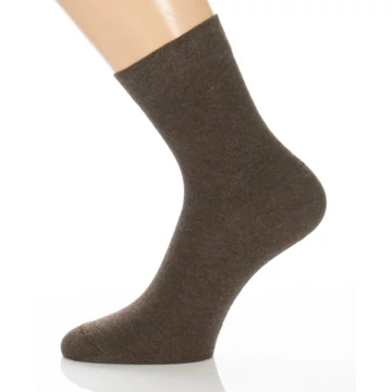 100% Pamut zokni - melírozott barna