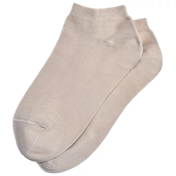 Titokzokni - egyszínű bézs