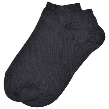 Titokzokni - egyszínű grafitszürke