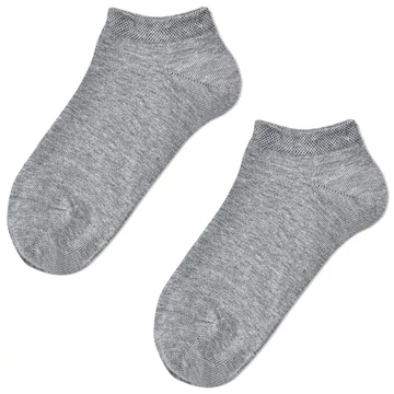 Titokzokni - melírozott szürke