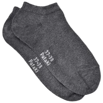 Titokzokni - melírozott sötétszürke