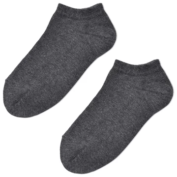 Titokzokni - melírozott sötétszürke