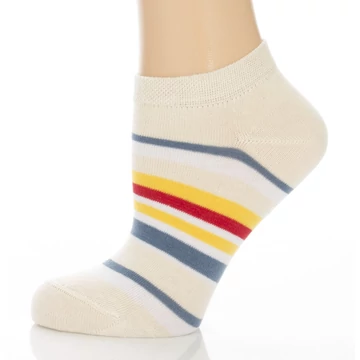 Titokzokni - krém csíkos mintás