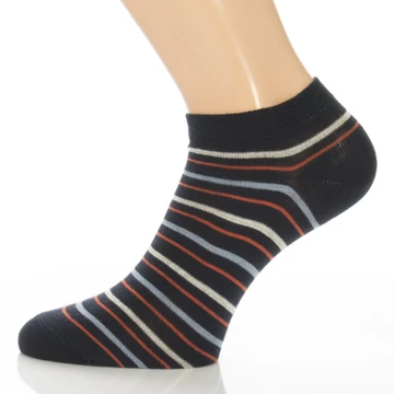 Titokzokni - fehér, narancs, kék mintás