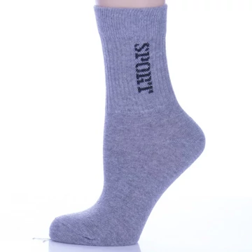 Vékony sportzokni - Sport szürke