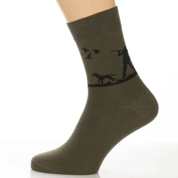 Klasszik zokni - Vadászat mintás