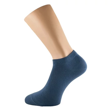 Titokzokni - egyszínű acélkék