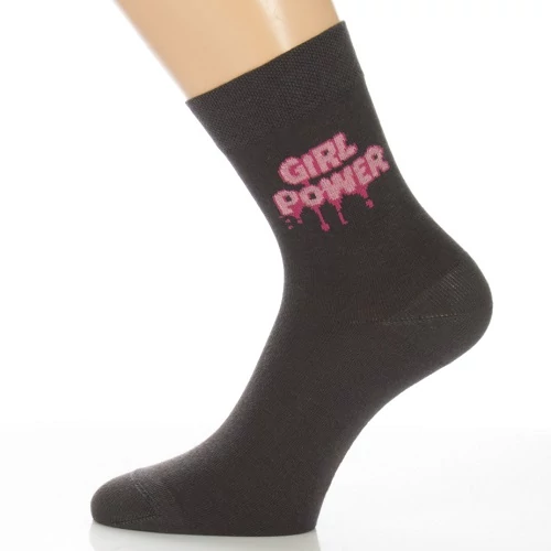 Klasszik zokni - Girl power mintás