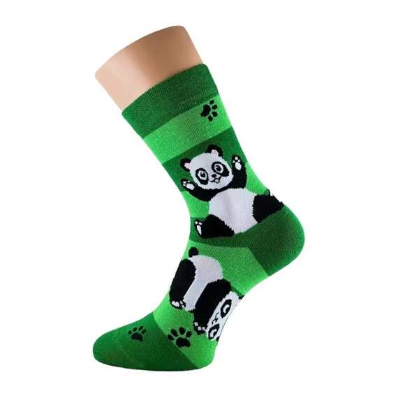 Klasszik zokni-Panda mintás