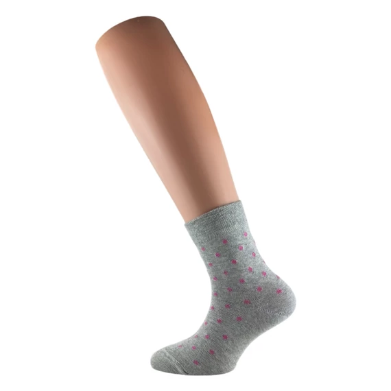 Gyerek zokni - Pink Pöttyös mintás