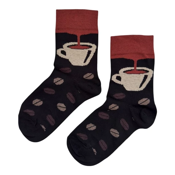 Klasszik zokni- Kávé 2