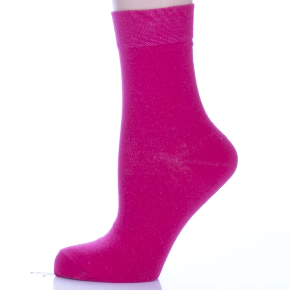 Klasszik zokni - Fuxia mintás