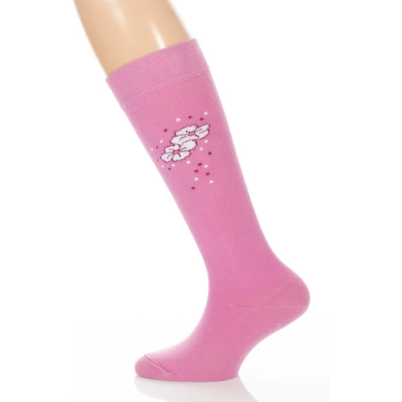 Gyerek térdzokni - wonderflowers mintás