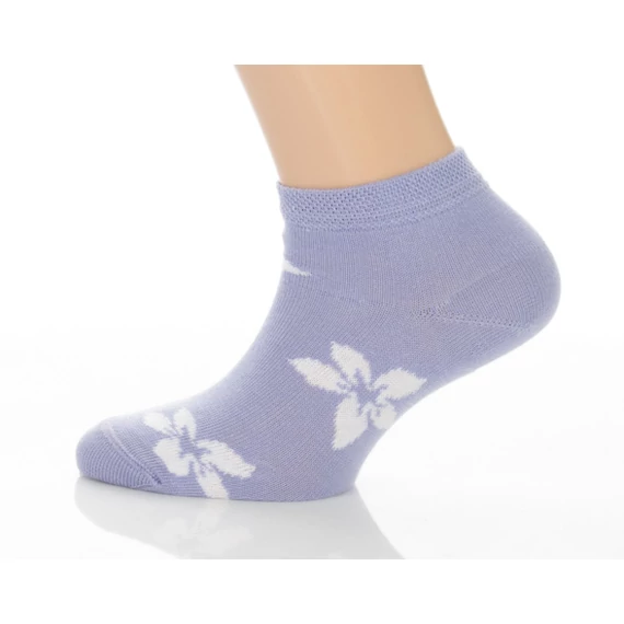 Gyerek titokzokni - organza virágos mintás