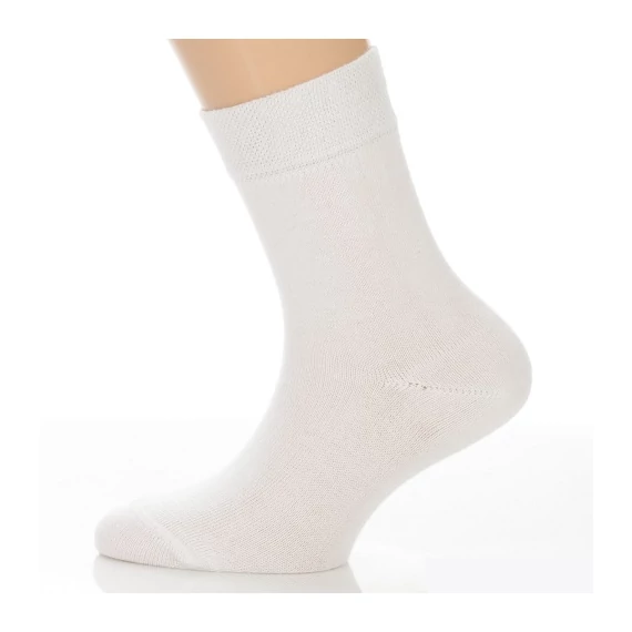 Gyerek zokni - egyszínű fehér