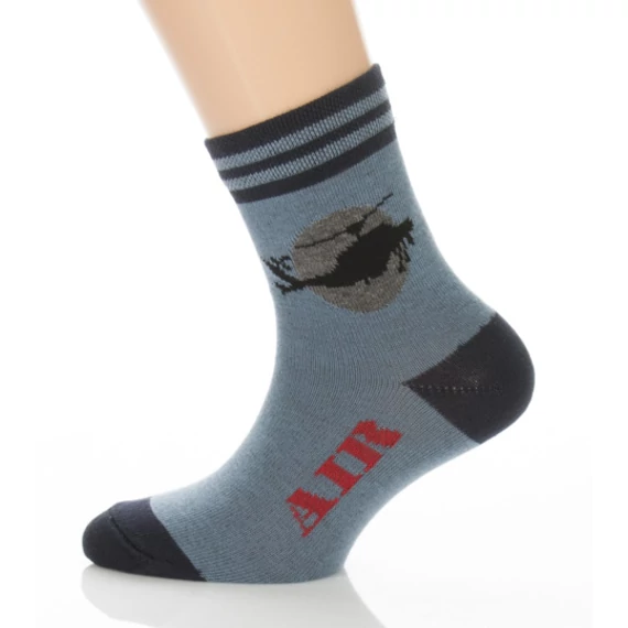 Gyerek zokni - helikopter mintás