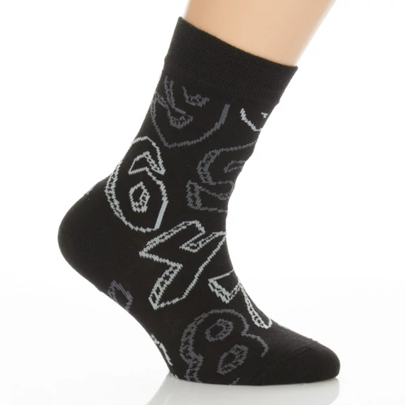 Gyerek zokni - matematika mintás