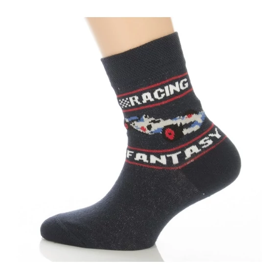 Gyerek zokni - Racing fantasy mintás