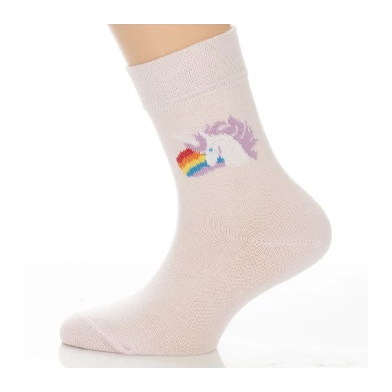 Gyerek zokni - Unikornis mintás