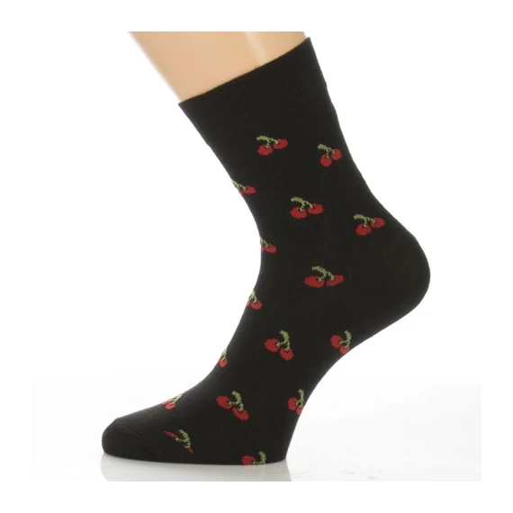 Klasszik zokni - Cherry mintás