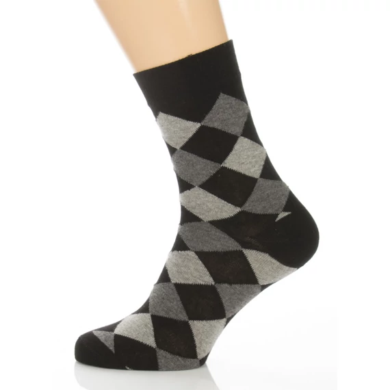 Klasszik zokni - káró mintás