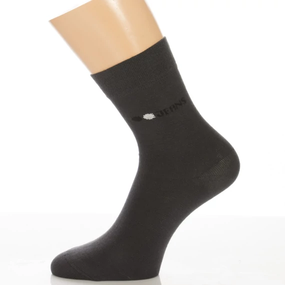 Klasszik zokni-Grafit jeans mintás