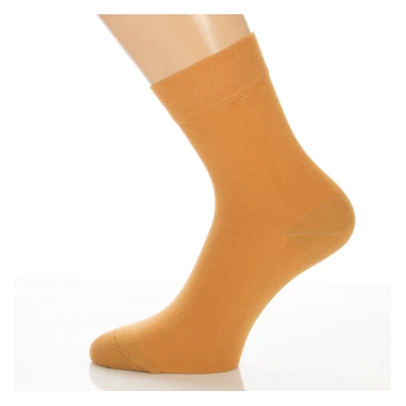 Klasszik zokni-Mustársárga