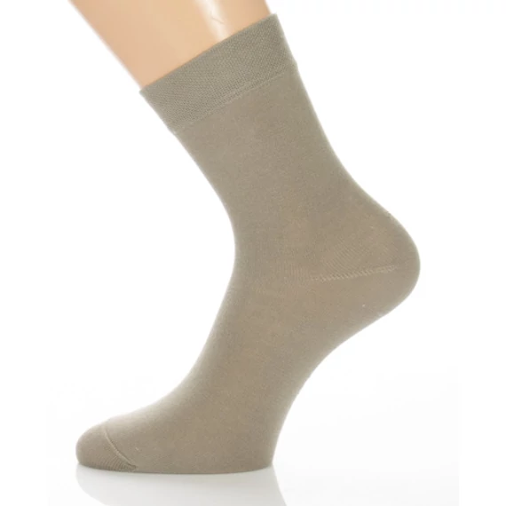 100% Pamut zokni - egyszínű füst