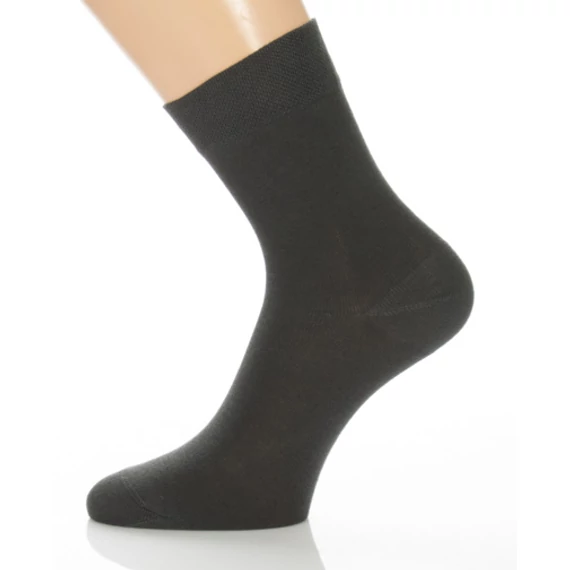 100% Pamut zokni - egyszínű olajzöld