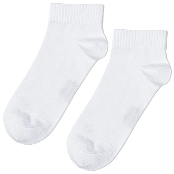 Sport titok zokni - egyszínű fehér