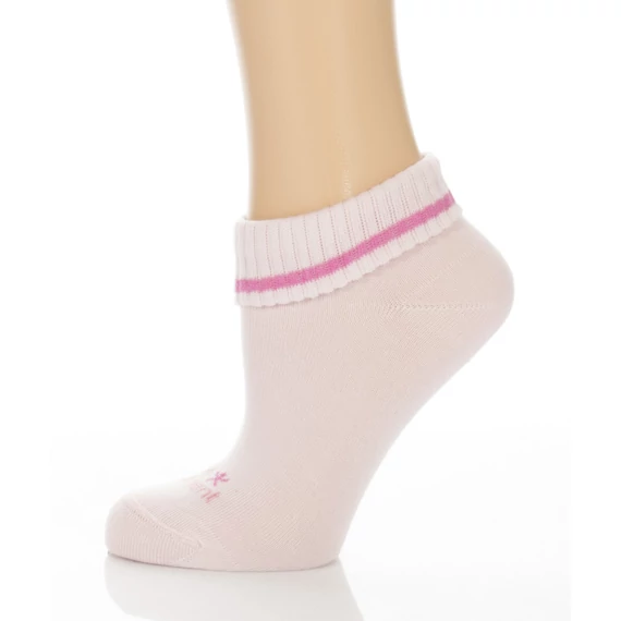 Sport visszahajtós zokni - rózsaszín sport equipment