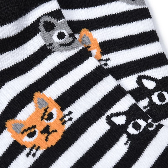 Cicák mintás titokzokni 35-38