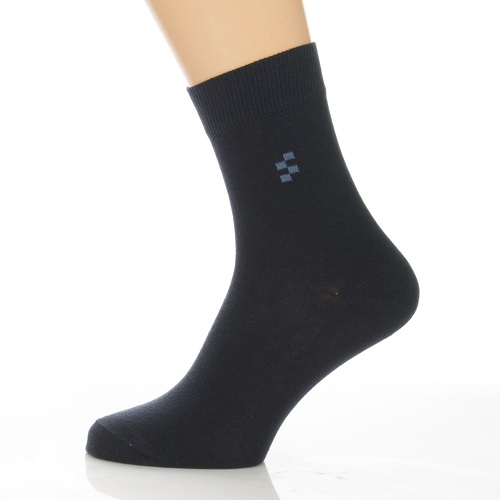 Klasszik zokni - Apró mintás sötétkék 3