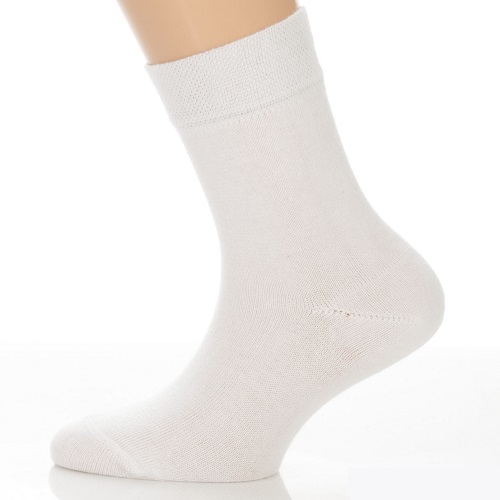 Gyerek zokni - egyszínű fehér