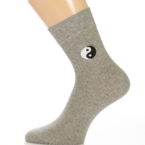Klasszik zokni - Yin Yang symbol